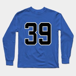 Number 39 Long Sleeve T-Shirt